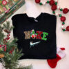 Print Snow Nike Grinch Christmas Sweatshirt