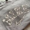 Vintage Drip Nike Cow Print Sweatshirt Hoodie Tee