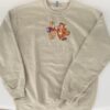 Easter Bunny Winnie The Pooh Embroidered Sweatshirt