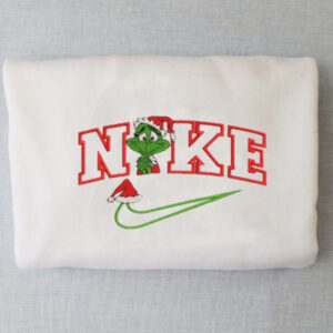 Hat Christmas Nike Grinch Sweatshirt Embroidered