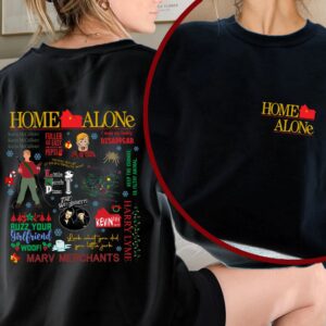 Home Alone Kevin Christmas 2 Sides Shirts