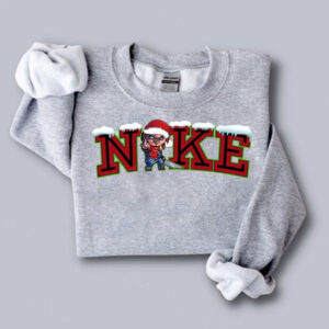 Iced Nike Santa Chucky Christmas Sweatshirt Hoodie Tee