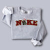 Iced Nike Santa Oogie Boogie Christmas Sweatshirt Hoodie Tee