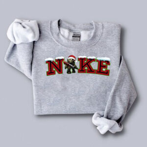 Iced Nike Santa Jason Voorhees Christmas Sweatshirt Hoodie Tee