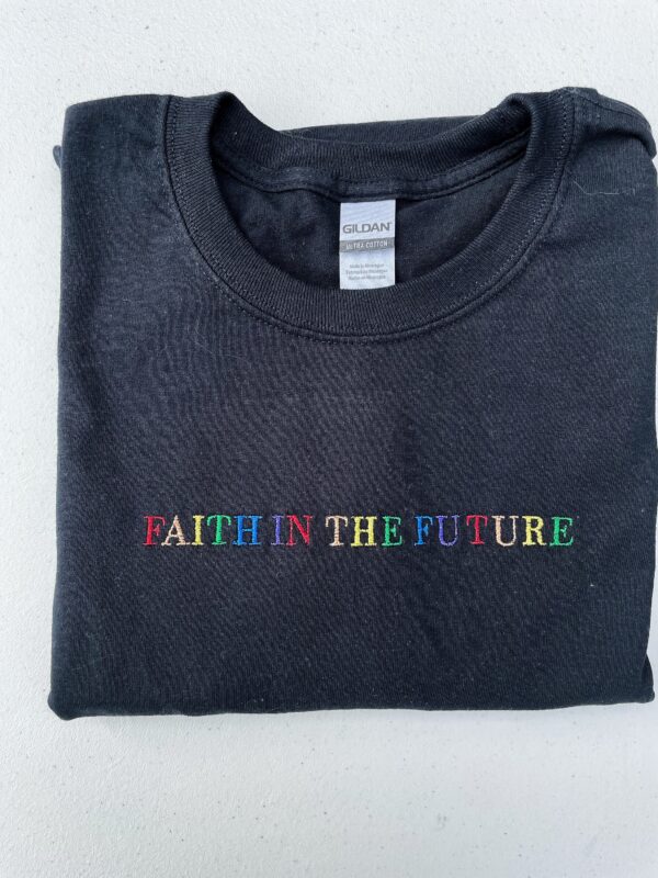 Faith In The Future Louis Embroidered Sweatshirt Hoodie Tee