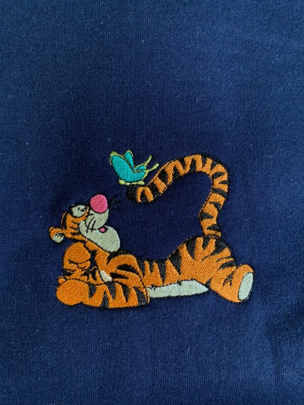 Tigger Winnie The Pooh Disney Movie Embroidered Sweatshirt