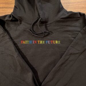 Faith In The Future Louis Embroidered Sweatshirt Hoodie Tee