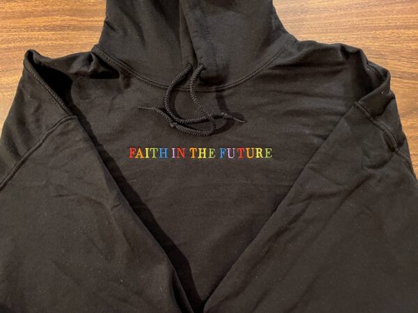 Faith In The Future Louis Embroidered Sweatshirt Hoodie Tee