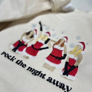 Mean Girls Christmas Rock the Night Away Embroidered Sweatshirt