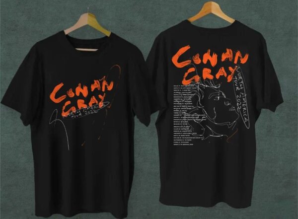 Conan Gray World Tour 2022 Merch Tee