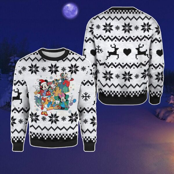 Mickey And Friends Merry Christmas Ugly Sweater