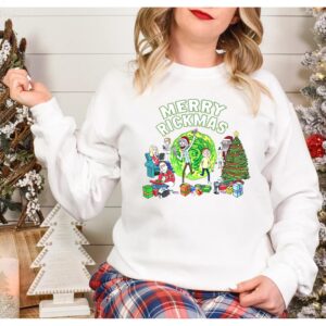 Rick and Morty Merry Rickmas Sweatshirt