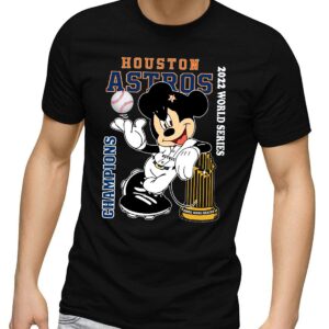 Mickey Mouse Houston Astros 2022 World Series Champions Shirt