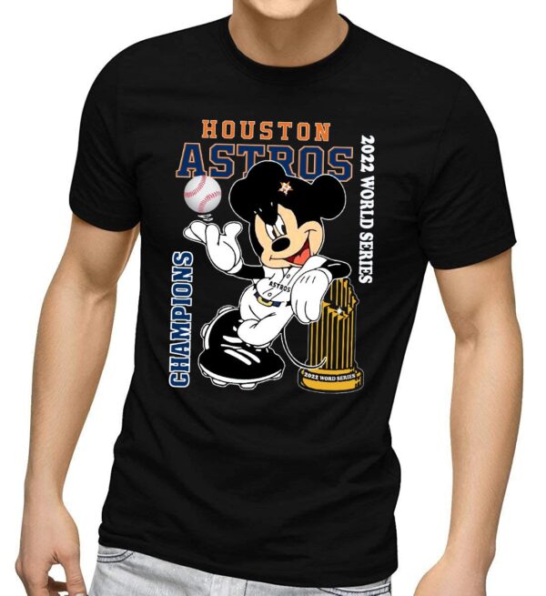 Mickey Mouse Houston Astros 2022 World Series Champions Shirt