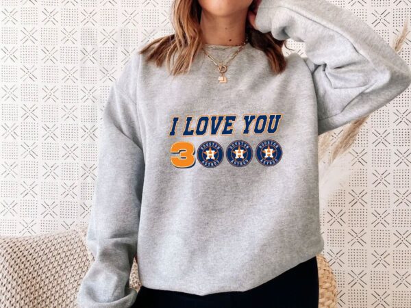 Vintage Houston Astros 2022 I Love You 3000 Shirt