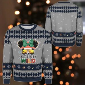 Disney Let's Get Wild Christmas Ugly Sweater