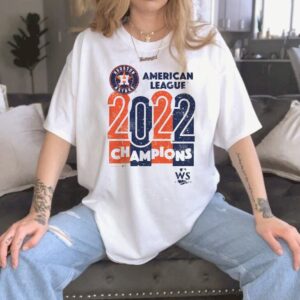 Vintage Houston 2022 American League Champions Sweatshirt Hoodie Tee