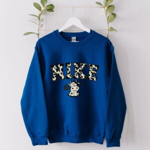 Cow Print Nike Hoodie Sweatshirt Tee