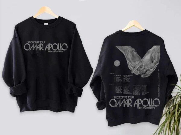 Prototype Tour Omar Apollo Sweatshirt Hoodie Tee For Fan