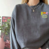 Unique MaMa Embroidered Sweatshirt