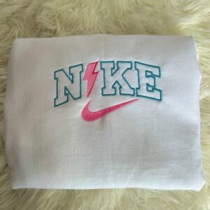 Lightning Nike Embroidered Sweatshirt HoodieTee