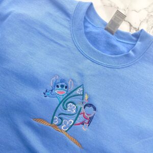 Lilo & Stitch Embroidered Sweatshirt