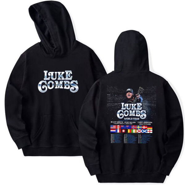 Luke Combs Cody Johnson World Tour Hoodie Sweatshirt Tee