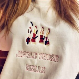 Mean Girls Jingle Those Bells Embroidered Sweatshirt