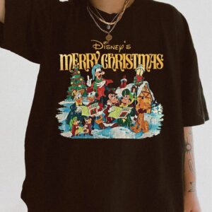 Mickey Friends Disney Merry Christmas Shirt