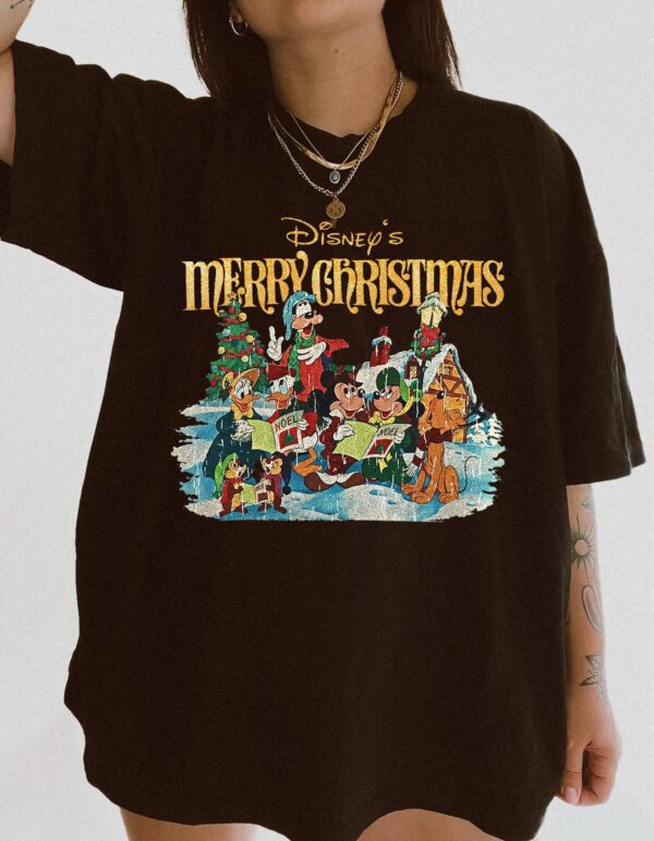 Mickey Friends Disney Merry Christmas Shirt