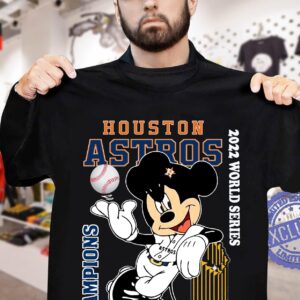 Mickey Mouse Houston Astros 2022 World Series Champions Shirt