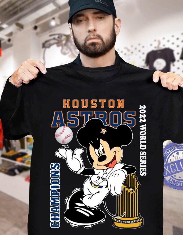 Mickey Mouse Houston Astros 2022 World Series Champions Shirt