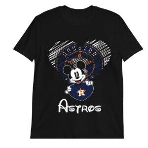 Mlb Houston Astros Cartoon Mickey Mouse Shirt