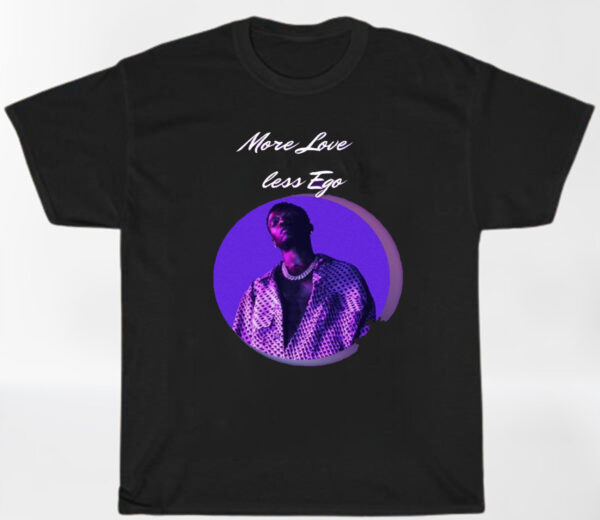 More Love Less Ego Album Wizkid Shirt