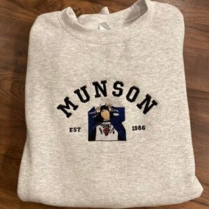 Munson Strange Things Embroidered Sweatshirt