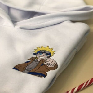 Naruto Uzumaki Embroidered Hoodie