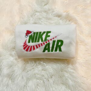 Nike Air Christmas Hat Embroidered Sweatshirt