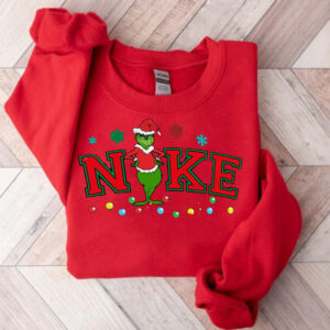 Nike Grinch Christmas Space Print Sweatshirt