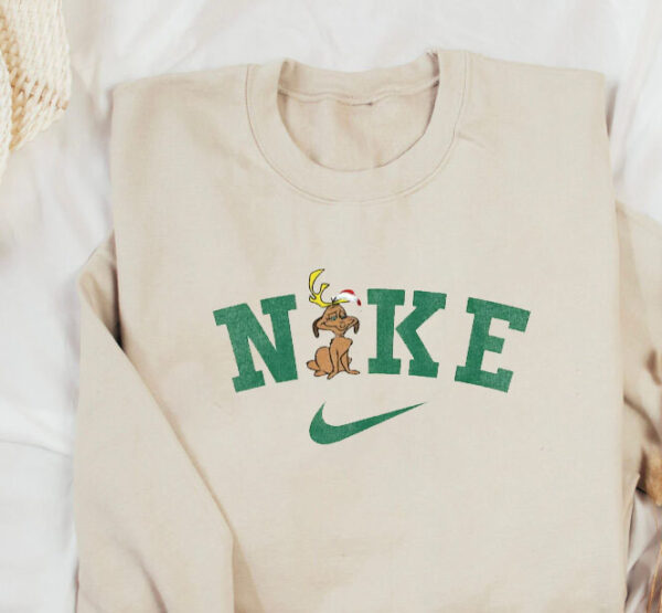 Nike Max Companion Of Grinch Christmas Sweatshirt