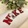 Snow Nike Snoopy Woodstock Together Christmas Day Embroidered Sweatshirt