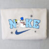 Snow Nike Santa Snoopy And Woodstock Christmas Sweatshirt