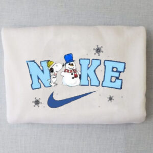 Nike Snoopy Snowman Christmas Sweatshirt