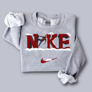 Nike Snow Spider Man Christmas Sweatshirt Hoodie