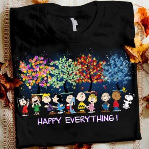 Peanuts Character Dog Happy Everything Shirt Gift For Thanksgiving Day