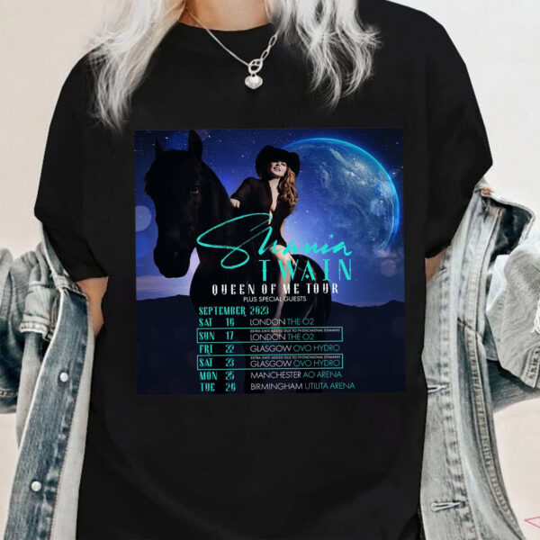 Queen Of Me Tour 2023 Shania Twain Shirt