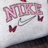 Fire Nike Embroidered Sweatshirt Hoodie Tee