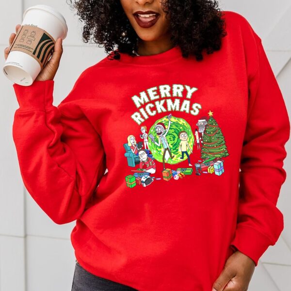 Rick And Morty Merry Rickmas Sweatshirt