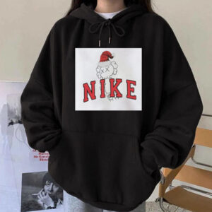 Santa Kaws Nike Christmas Hoodie Sweatshirt Tee