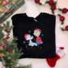 Snoopy Friends The Peanut Going Out Merry Christmas Embroidered Sweatshirt