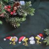 Be Merry & Bright Snoopy Christmas Embroidered Sweatshirt